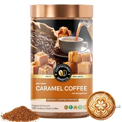 Caramel Instant Coffee Powder