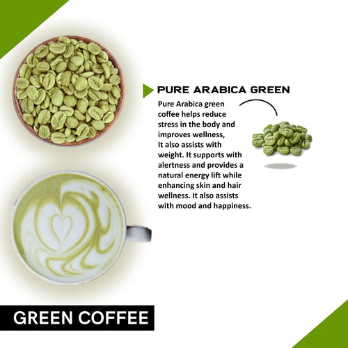 ingredents used in coffeecurry Arabica Green Coffee Bean 