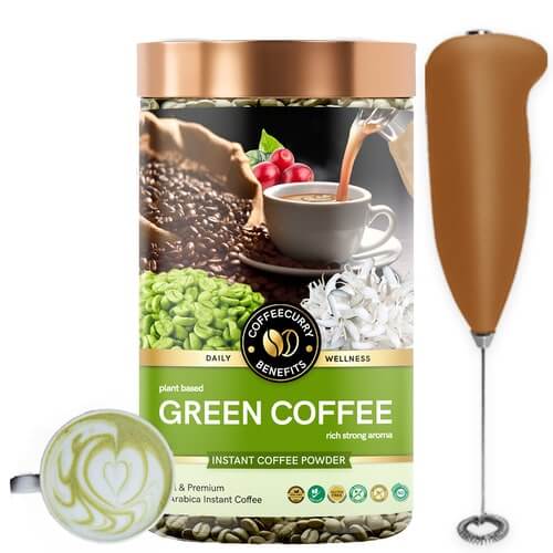 Arabica Green Coffee Bean - Helps with Weight Loss, Metabolism - Raw Whole Beans, 100% Arabica, Unroasted
