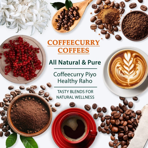 all natural coffeecurry Pineapple Instant Coffee